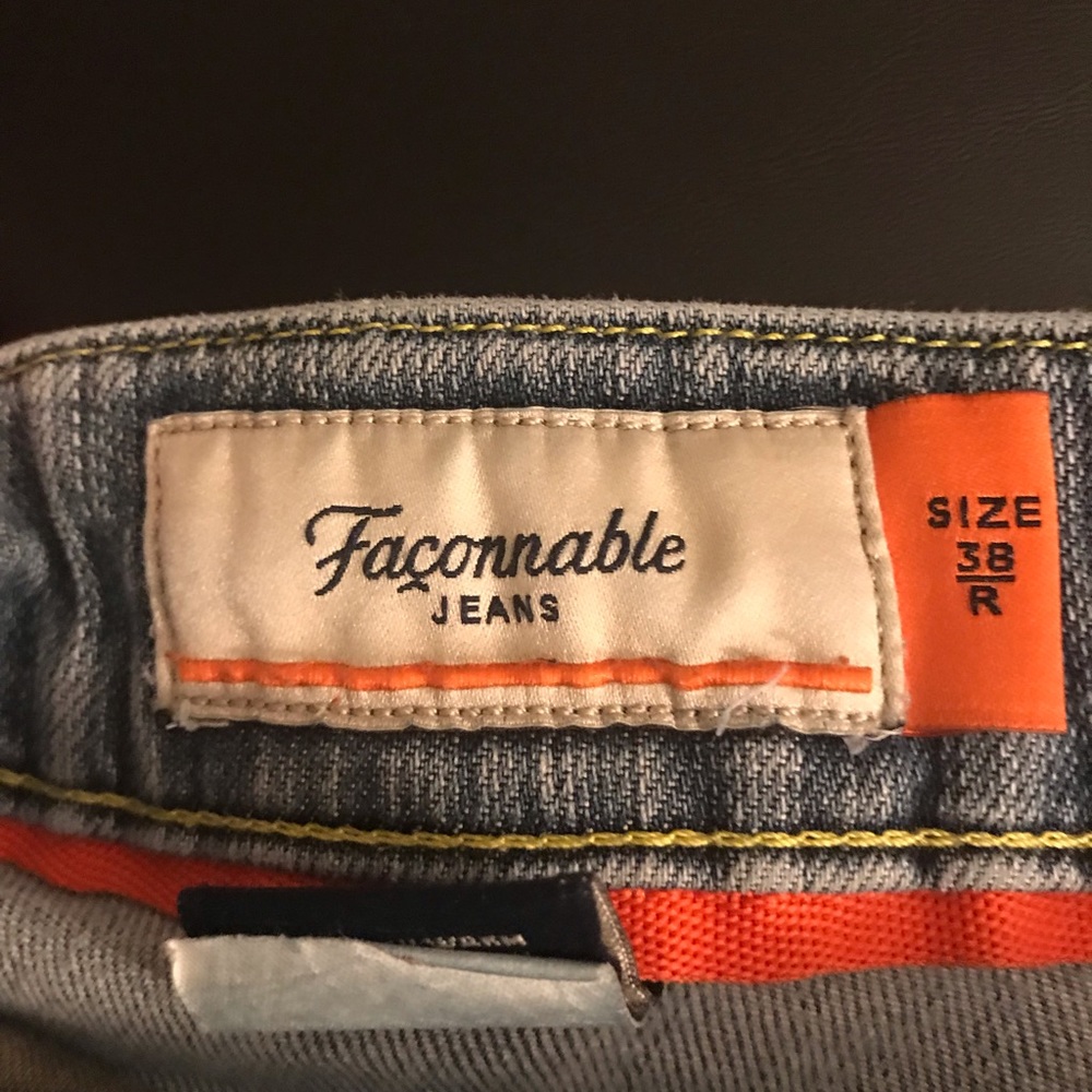 Faconnable jeans good condition! Slim and stretchy